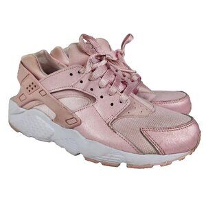 Nike‎ Huarache Run SE Youth Size 7Y Prism Pink Athletic Shoes 904538-600